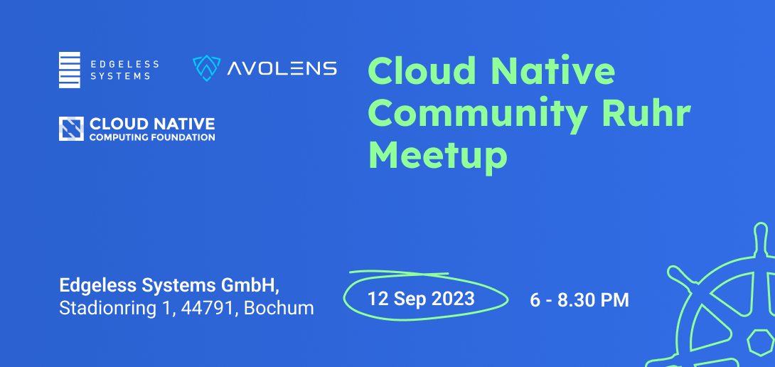 Cloud Native Community Ruhr Meetup Newsletter image